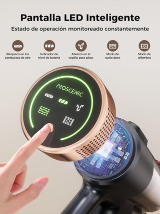 Proscenic P11 Ultra Aspiradora sin Cable 50.000Pa