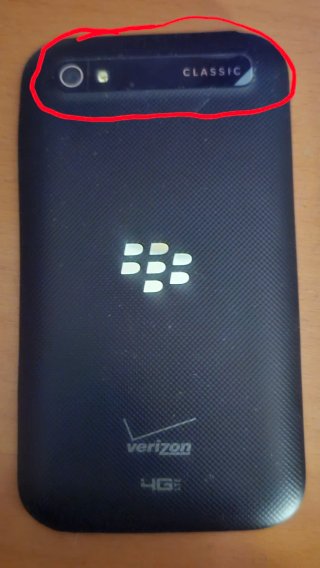 BlackBerry Classic Q20 Negro