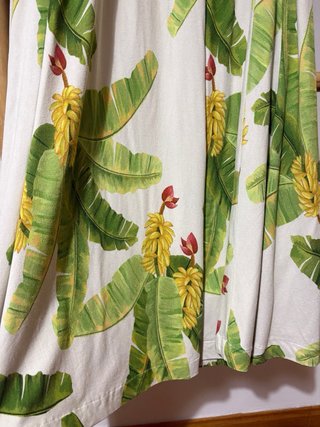 Vestido Farm Rio Estampado Hojas y Plátanos