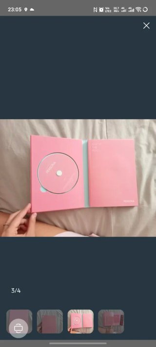 Libro de BTS versión dos de persona como nuevo no