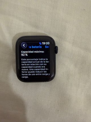 Apple Watch SE 44mm Negro/Plata