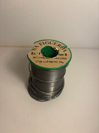 Rollo de estaño para soldar 1kg