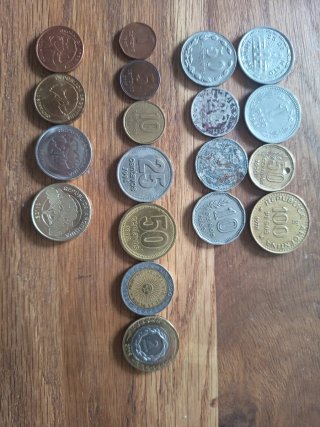 Monedas Argentinas. Lote de 3 Colecciónes.