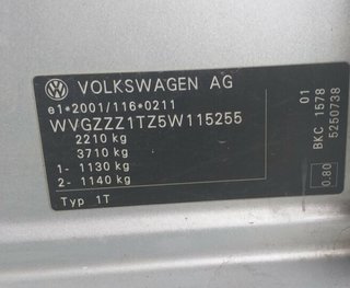 Airbag delantero derecho volkswagen touran 343428
