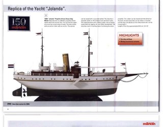 Marklin 16064 barco Jolanda
