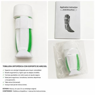 Tobillera Ortopédica Soporte Aire/Gel Universal