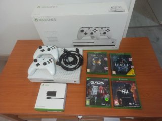 Xbox One S 1TB 2 Mandos + Juegos
