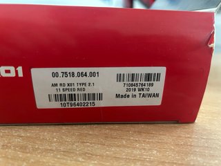 Cambio SRAM X01 11V X-Horizon Carbono