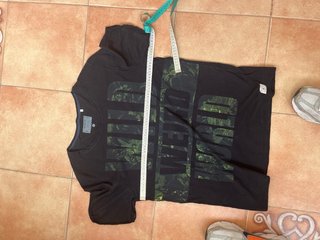 Camiseta Guess Negra Talla XL