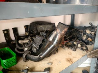 Motor Kawasaki GPX 600 R