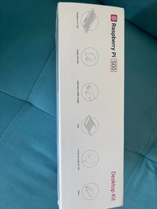 Raspberry Pi 500 Teclado y Ratón Blanco