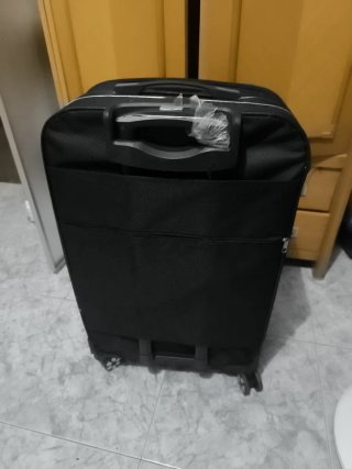 Maleta mediana LLG negra 72/45/22