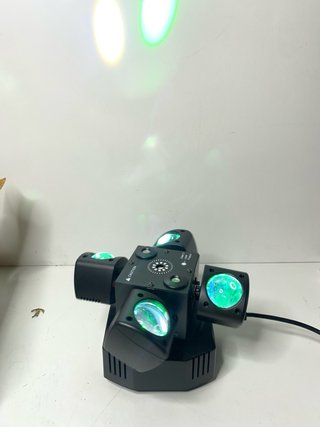 : Foco DJ 4 Brazos LED y Láser + Mando