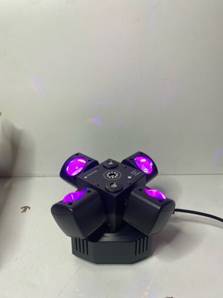 : Foco DJ 4 Brazos LED y Láser + Mando