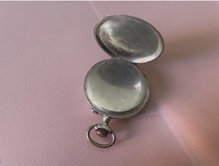 Reloj bolsillo plata 800 Art Nouveau averiado