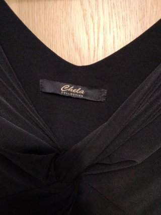 Vestido negro mujer