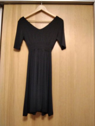 Vestido negro mujer