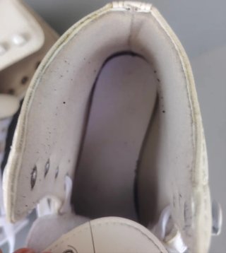Patines de hielo blancos talla 37