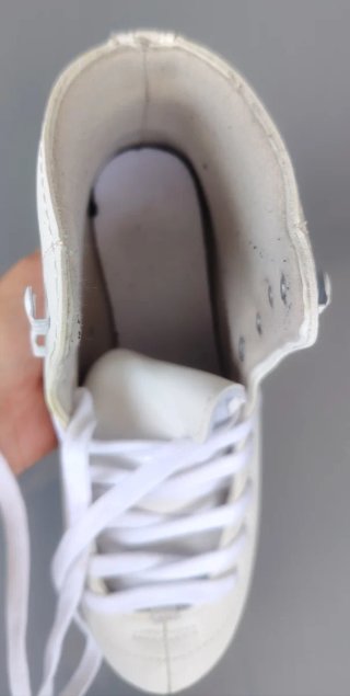 Patines de hielo blancos talla 37