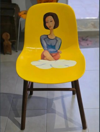 Silla Diseño Restaurada - Ilustración