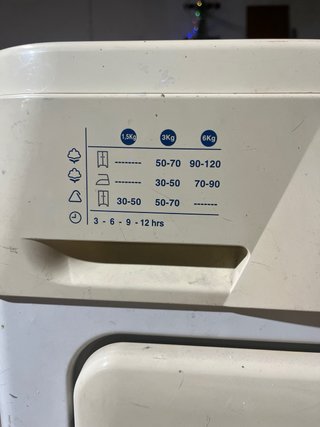Secadora Edesa 6kg Funciona correctamente