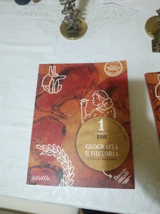 Libros de geografía y historia, 1 de la Eso