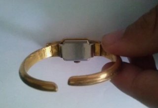 Reloj señora Erguel Suizo Plaqué Oro averiado