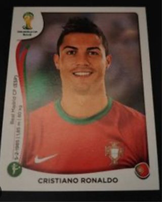 Pack 5 Mundiales Cristiano Ronaldo
