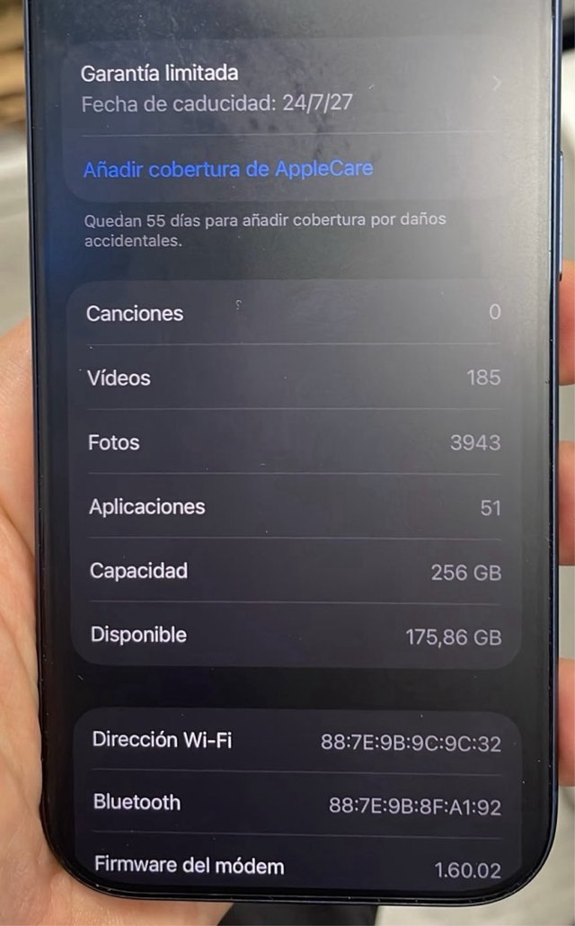 iPhone 17 Pro Azul 256GB