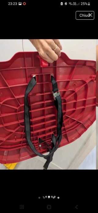 Tabellone Tarmak rosso con rete