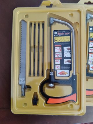 Estuche de sierras multiusos nuevo a estrenar