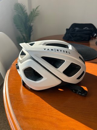 Casco ciclismo Van Rysel Blanco Talla M (55/59)
