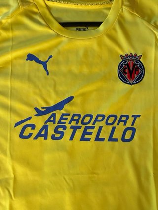 Camiseta Villarreal de Santi Cazorla.