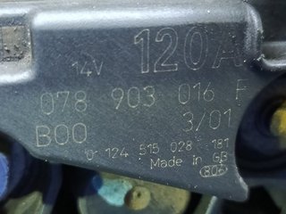 ALTERNADOR AUDI A6 AVANT (4B5) AMX 078903016