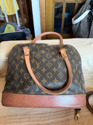 Bolso Louis Vuitton Monogram Marrón y Beige