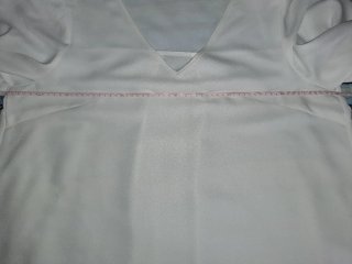Blusa blanca talla grande