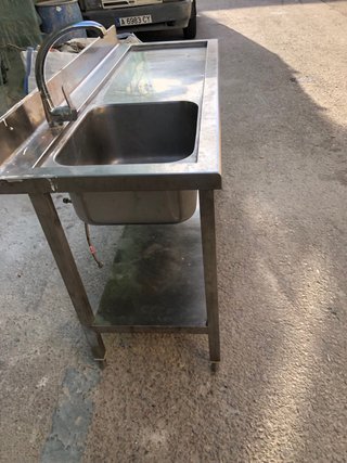Mueble industrial acero inox