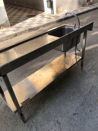 Mueble industrial acero inox