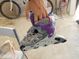 Patines en línea Oxelo morados