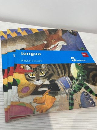 Libros lengua 5 primaria SM