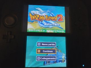 Gioco nintendo 2ds.Inazuma Eleven 2.Bufera di Neve