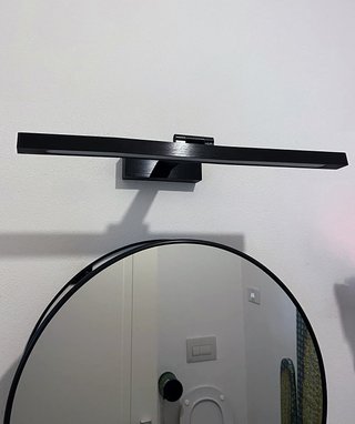 Aplique pared TYHOGAR 60cm madera y metal