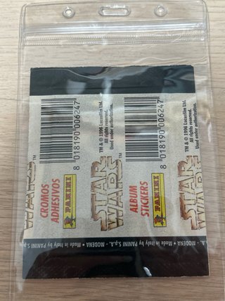 Sobre Cromos Star Wars Panini 1996