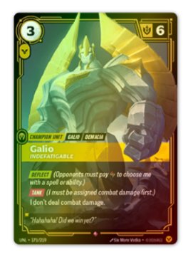 Galio Indefatigable - Campeón de Demacia
