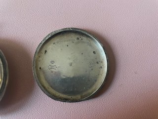 Reloj bolsillo Maud plata 800 funcionando 48mm