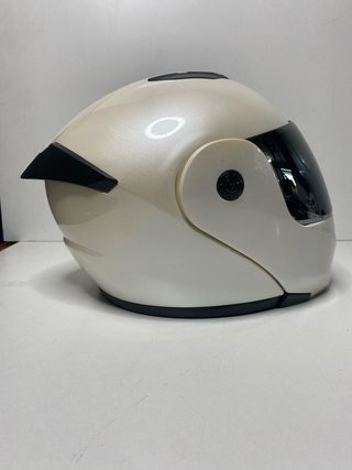 : Casco Modular ORZ Blanco Perla Talla