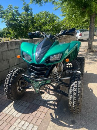 Quad Kawasaki KFX700 Verde