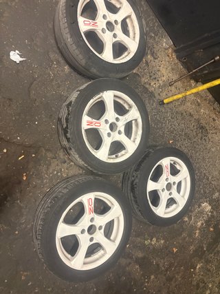 Llantas OZ Blancas Peugeot 206/106/Saxso