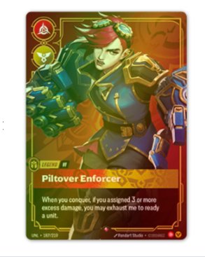 Piltover Enforcer Vi (V.1 - Rara) Unleashed
