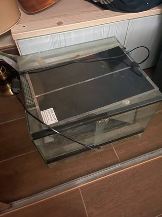 Terrario cristal 45x40x30